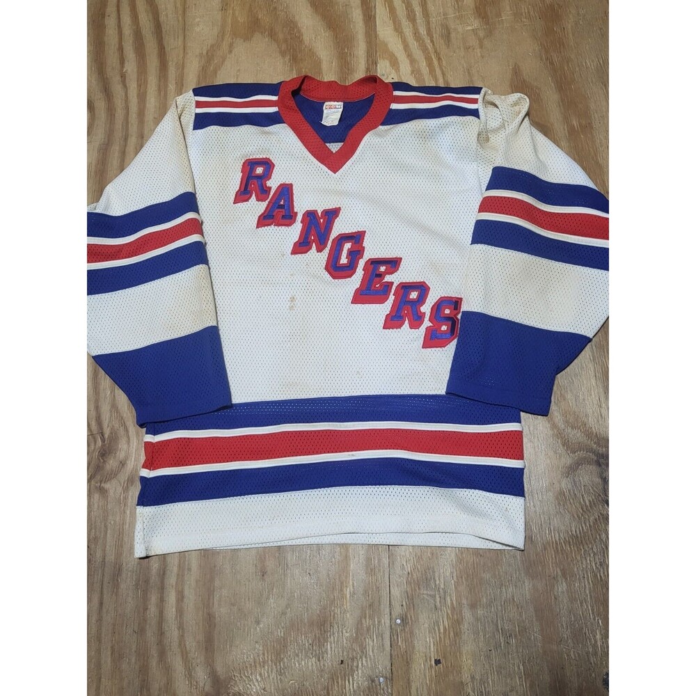 New York Rangers Hockey Jersey Vintgage 90's CCM pullover @ST Adult M
